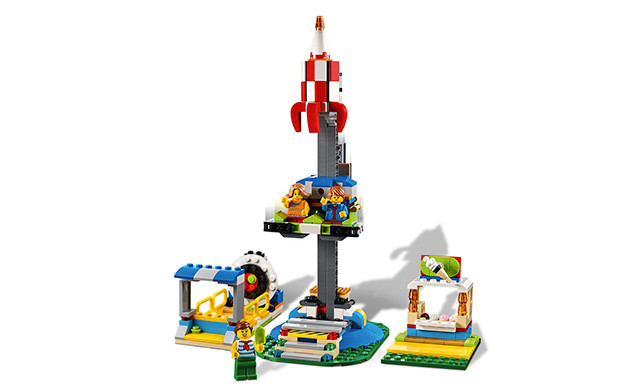 Image of $109.95 for a Fairground Carousel LEGO Set (a $158.99 Value)