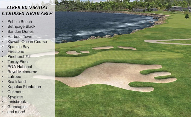 Image of Up to 44% off a 1 Hour of Golf Simulator Rental