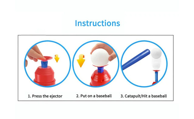 Image of $36.95 for a Baseball Launcher Toy Set (a $79.99 Value)