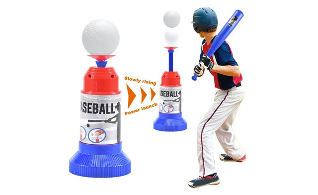 Image of $33.38 for a Baseball Launcher Toy Set (a $79.99 Value)