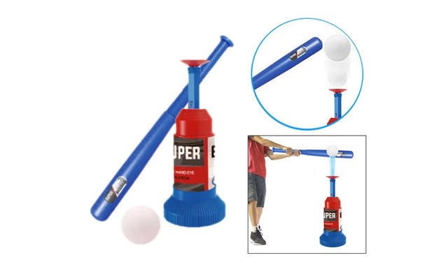 Image of $33.38 for a Baseball Launcher Toy Set (a $79.99 Value)