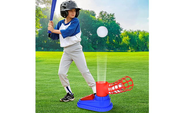 Image of $46.95 for a Foot Press Baseball Launcher Set (an $89.99 Value)