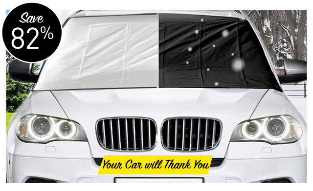Image of Up to 82% off a Magnetic Windshield Cover
