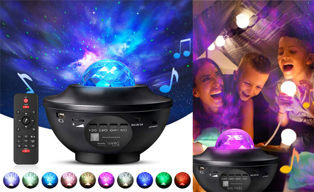 Image of $31.87 for a Galaxy Starlight Projector & Speaker (a $70 Value)