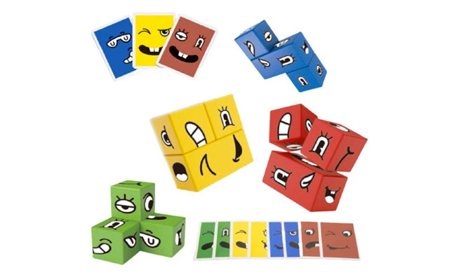 Image of Up to 46% off a Face Changing Block Puzzle Game