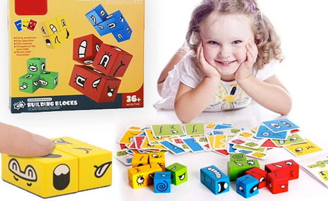 Image of Up to 46% off a Face Changing Block Puzzle Game