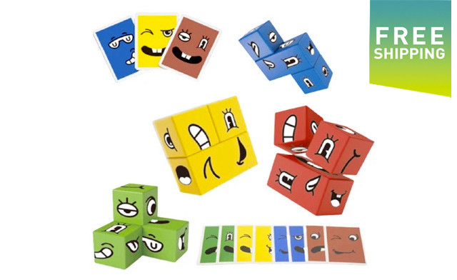 Image of Up to 46% off a Face Changing Block Puzzle Game