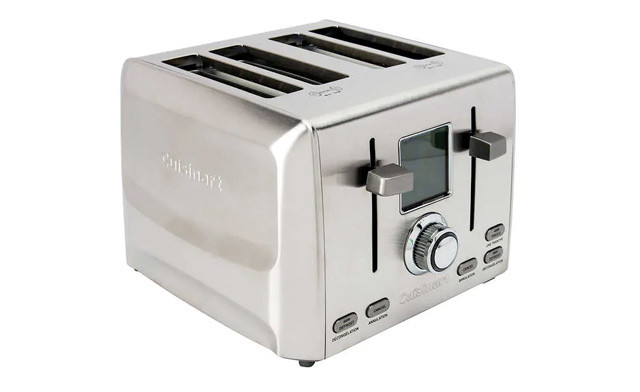 Image of $39.95 for a Cuisinart Stainless Steel 4-Slice Toaster - Refurbished (a $99.99 Value)