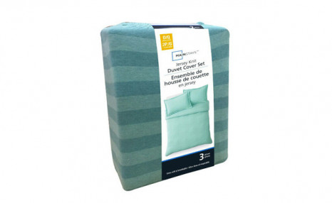 $16.95 for a Double/Queen Jersey Knit Duvet Cover (an $84.99 Value) $16.95 for a Double/Queen Jersey Knit Duvet Cover (an $84.99 Value)