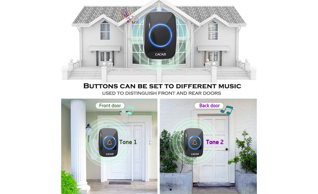 Image of $29.95 for a Wireless Doorbell (a $64.99 Value)