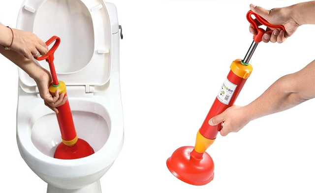 Image of $23.95 for a Drain Buster Compressed Air Plunger (a $42.99 Value)