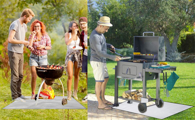 Image of Up to 55% off a Grill Mat Deck Protector