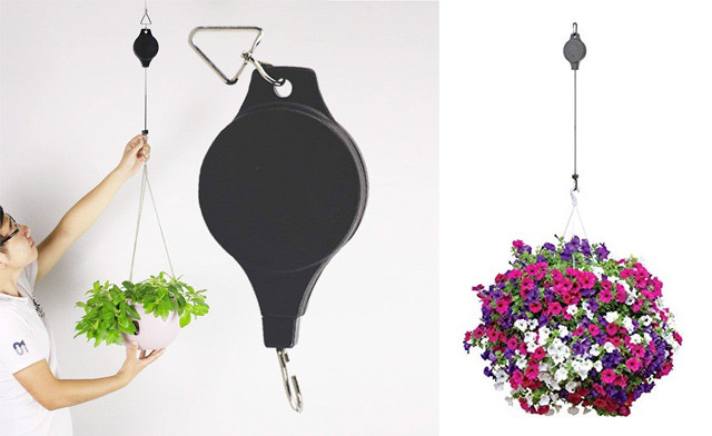 Image of Up to 62% off Retractable Hanging Basket Hooks