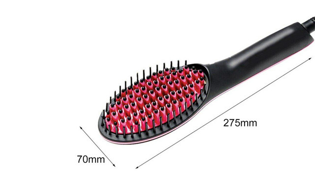 Image of Up to 59% off a Portable Hair Straightener Brush 