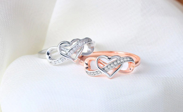 Image of $19.95 for a Heart Infinity Knot Ring (a $65 Value)