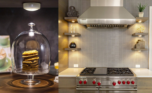 Image of $24.95 for a 3-Pack of Wireless LED Puck Lights (a $60 Value)