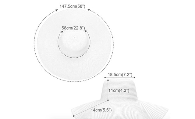 Image of $12.95 for a Women's Beach Vacation Hat (a $29 Value)