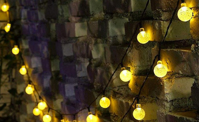 Image of Up to 66% off Crystal Ball Solar String Lights
