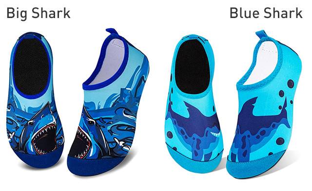 Image of $16.95 for Non-Slip Quick Dry Kids Aqua Socks (a $44.99 Value)