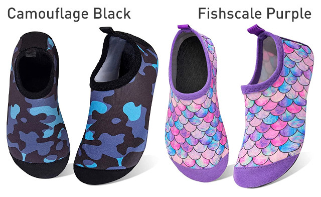 Image of $16.95 for Non-Slip Quick Dry Kids Aqua Socks (a $44.99 Value)