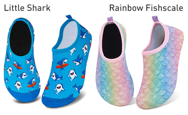 Image of $16.95 for Non-Slip Quick Dry Kids Aqua Socks (a $44.99 Value)