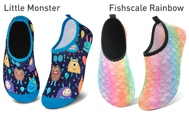 Image of $16.95 for Non-Slip Quick Dry Kids Aqua Socks (a $44.99 Value)