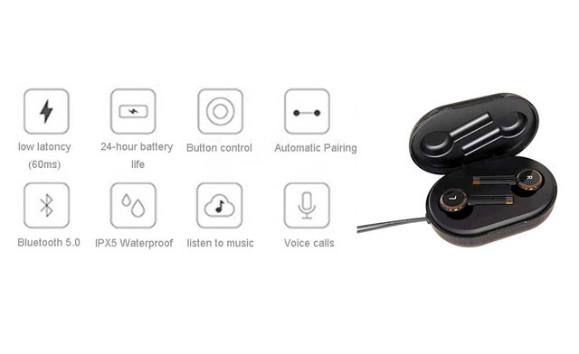 Image of $25.95 for Wireless Bluetooth Earbuds (a $92.50 Value)