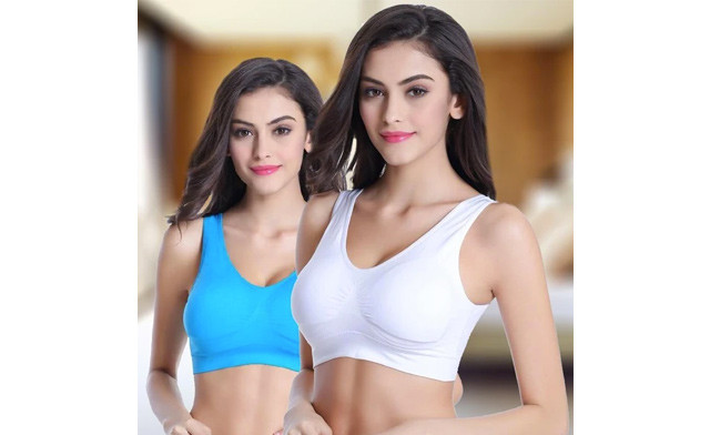 Image of $24.95 for a 3-Pack of Seamless Miracle Bras with Removable Pads (a $60 Value)