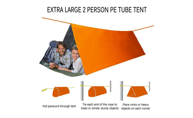 Image of $25 for an Outdoor Emergency Thermal Tent (a $72.99 Value)