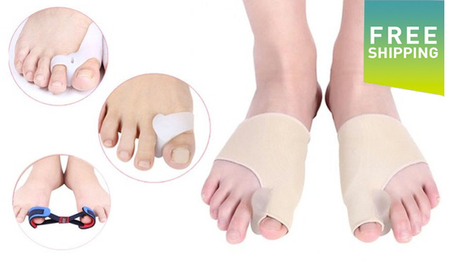 Image of $19.95 for a 7-Piece Bunion Support Kit (a $45 Value)
