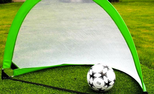 Image of Up to 66% off a Foldable Pop-Up Training Soccer Net