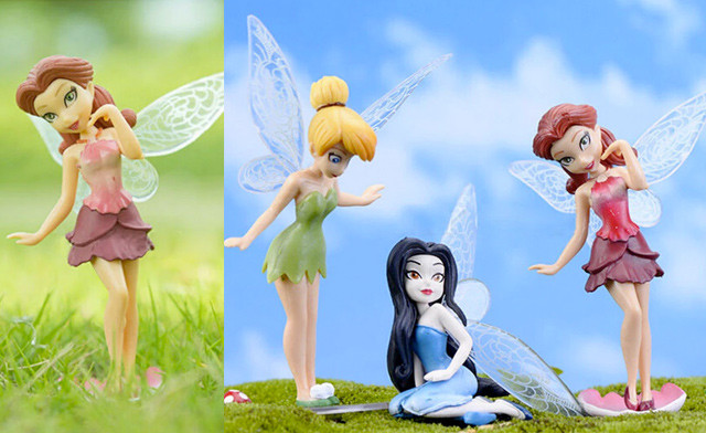 for a 6-Piece Flower Fairy Garden Set (a Value) WagJag