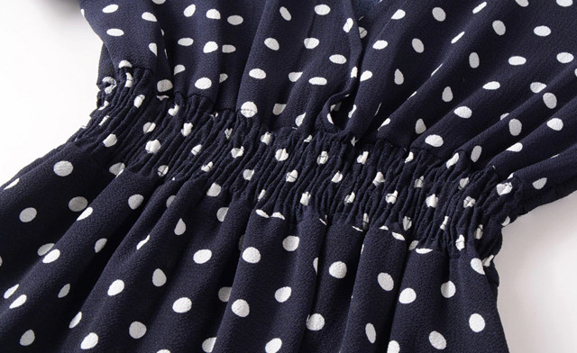 Image of $29.95 for Women's Polka Dot Wrap Dress (a $69.99 Value)