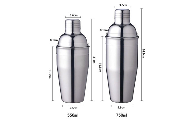 Image of $39.95 for a Stainless Steel Cocktail Shaker Set (a $75 Value)