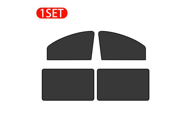 Image of $28.95 for a 4-Piece Magnetic Car Shades Set (a $59.99 Value)