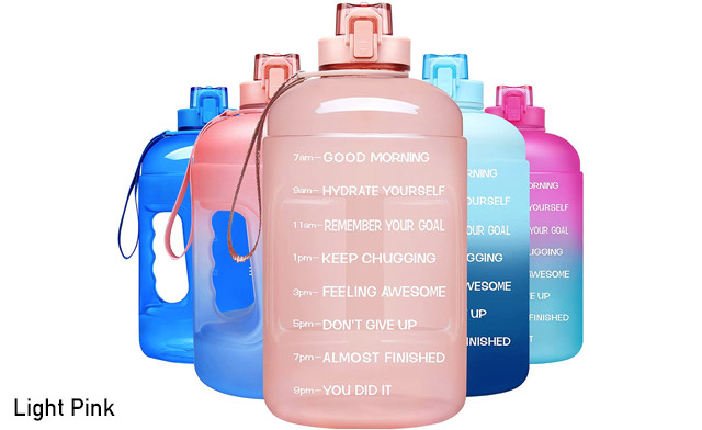 Image of $35 for a Large 1 Gallon Motivational Water Bottle (a $55 Value)