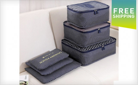 5 Piece Travel Organisers