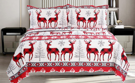 Up to 73% off Pinsonic 3-Piece Quilt Sets Featuring 3 Unique Christmas Designs Up to 73% off Pinsonic 3-Piece Quilt Sets Featuring 3 Unique Christmas Designs