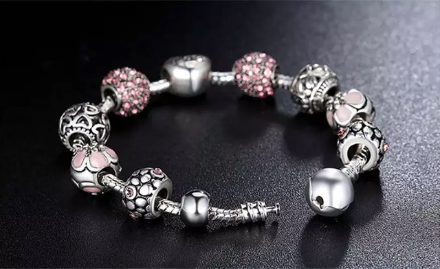 Image of $19.95 for a Pink Swarovski Crystal Bracelet (a $59.99 Value)