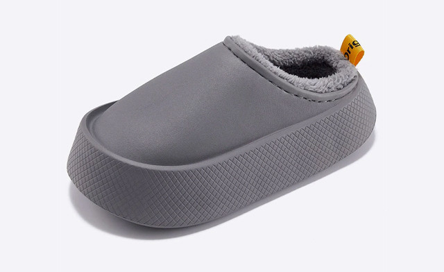 Image of $45 for Fuzzy Platform Slippers (a $99 Value)