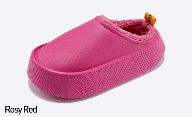 Image of $45 for Fuzzy Platform Slippers (a $99 Value)
