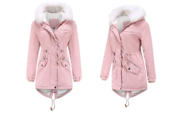 Image of $74.95 for a Women's Fleece Lined Winter Coat (a $199 Value)