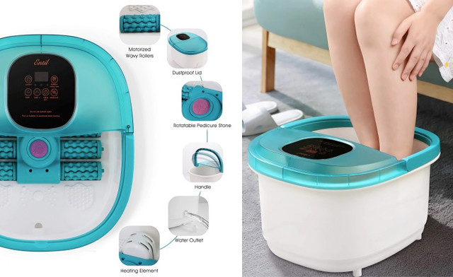 Image of $64.95 for an ENTIL Foot Spa Bath Massager (a $110 Value)