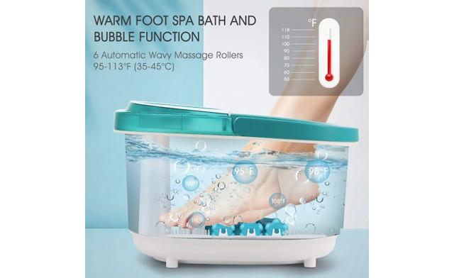 Image of $64.95 for an ENTIL Foot Spa Bath Massager (a $110 Value)