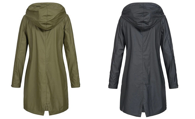 Image of $34.95 for a Women's Waterproof Raincoat (a $129 Value)
