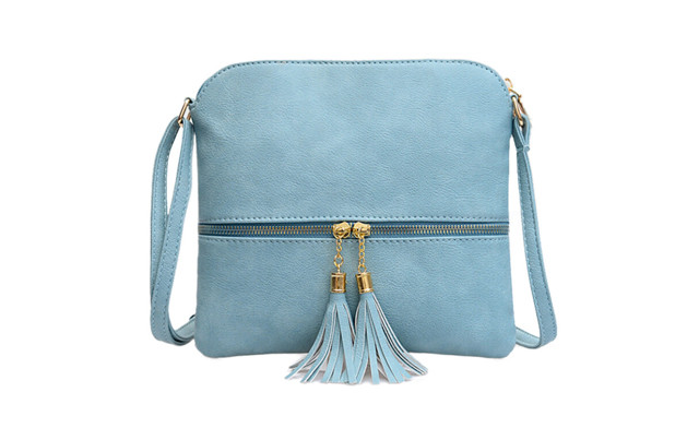 Image of $25.95 for a Tassel Charm Crossbody Bag (a $67.99 Value)