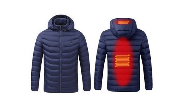 Image of $59.95 for a Men's Waterproof Heated Jacket (a $99.99 Value)
