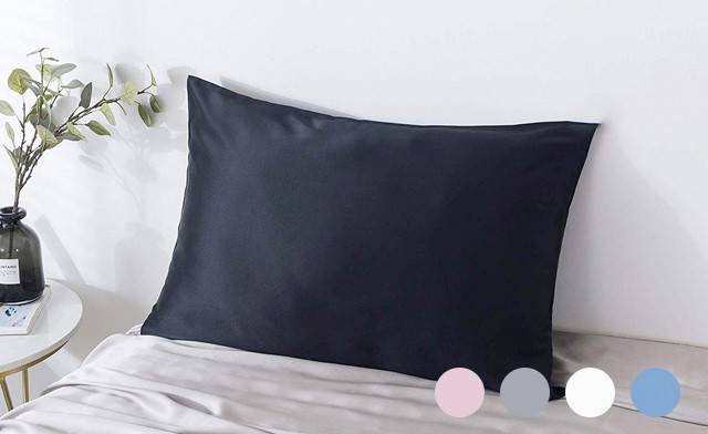 $27.97 for a 2-Pack of Mulberry Silk Pillowcases (a $99 Value) $27.97 for a 2-Pack of Mulberry Silk Pillowcases (a $99 Value)