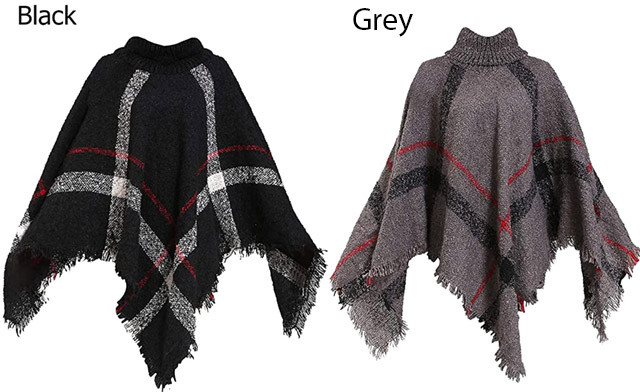 Image of $44.95 for a Women's Poncho Sweater (a $79.99 Value)