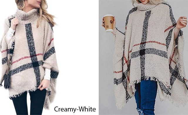Image of $44.95 for a Women's Poncho Sweater (a $79.99 Value)